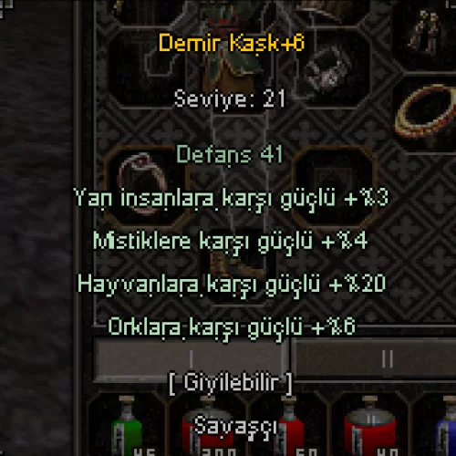 +6 DEMİR KASK 4 EFSUN 20 HAYVANLI